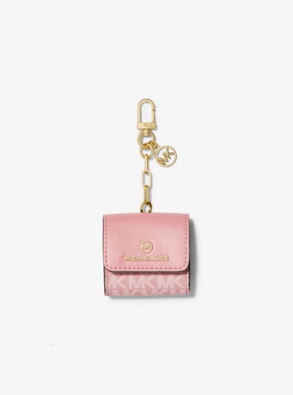 Damske Puzdro Na Mobil Michael Kors Logo Clip Case for Apple AirPods Pro® Ruzove - Doplnky Michael Kors Obchod | RPBHF-8524